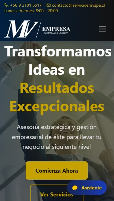 Empresa MV - Versión Móvil