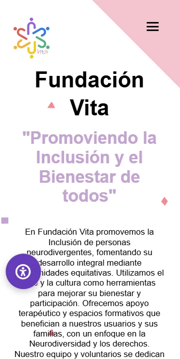 Fundación Vita - Versión Móvil