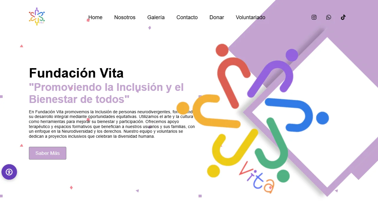 Fundación Vita - Versión Desktop